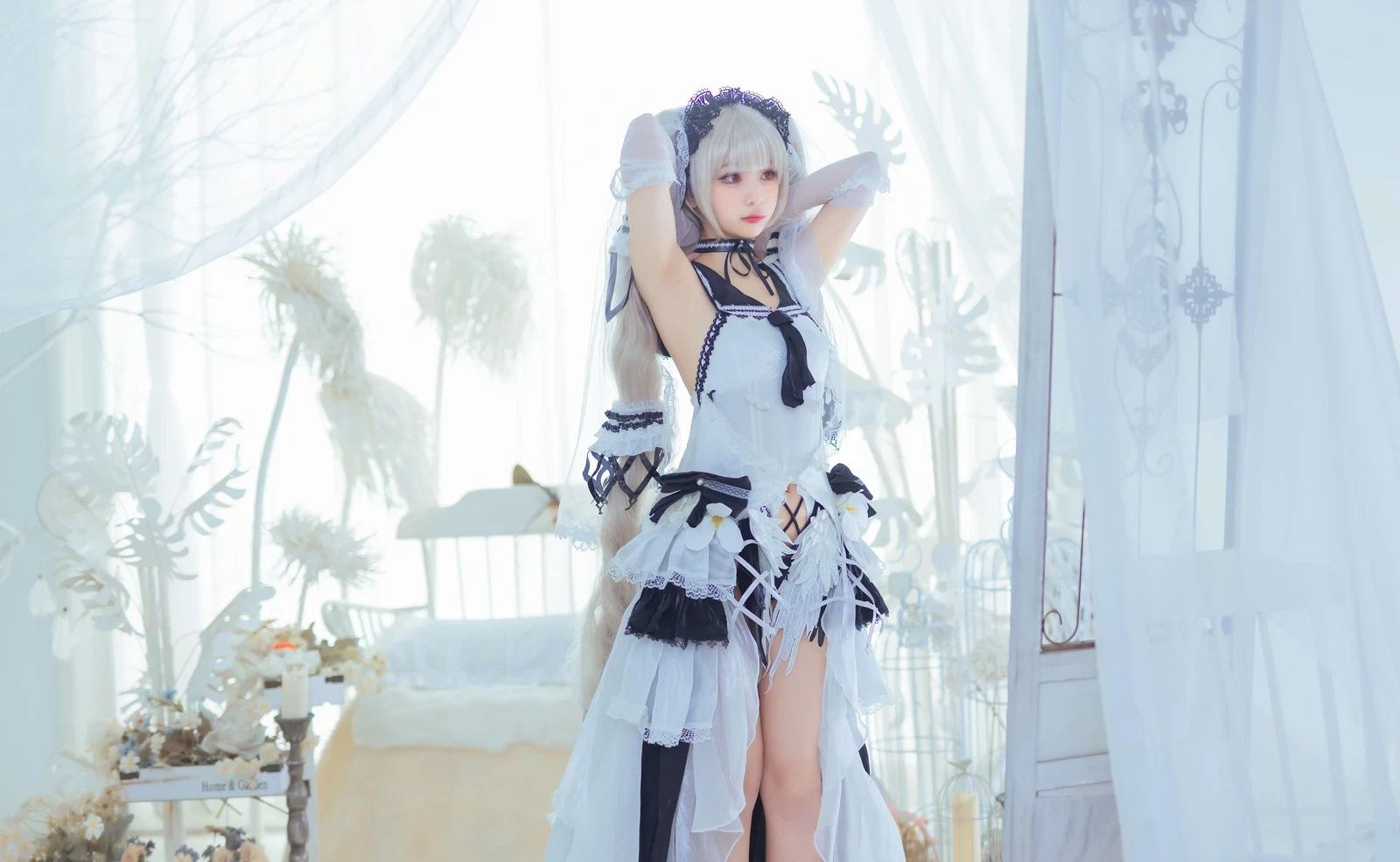 想要搬砖的伶儿写真合集下载｜甜美学姐系Coser写真全集，碧蓝航线可畏高还原4K图包